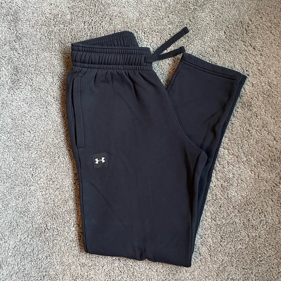 Under Armor Sweat Pants Joggers Black Small - Picture 5 of 6